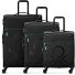 x United Colors of Benetton Colour Block 4-wiel kofferset 3 st. variant black x United Colors of Benetton Colour Block 4-wiel kofferset 3 st. variant black