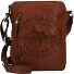 Mini tas Schoudertas Leer 18 cm variant cognac Mini tas Schoudertas Leer 18 cm variant cognac