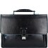  Blue Square Briefcase II Leather 40 cm Laptopcompartiment variant black