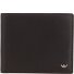  Dublin Portemonnee RFID-bescherming Leder 10 cm variant braun