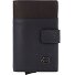 Blue Square Kredietkaart etui Leer 10 cm variant blue-dark brown Blue Square Kredietkaart etui Leer 10 cm variant blue-dark brown