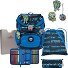  ErgoFlex Superflash schooltas set 5st. variant Blue Robot