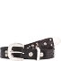 Studded riem leer variant black | 95 cm Studded riem leer variant black | 95 cm