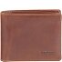  Rubin leren portemonnee 11,5 cm variant braun