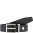  Casual leren riem variant black | 105 cm