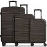  Essentials 16 3-SET 4 wielen Kofferset 3-delig variant coffee
