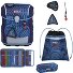 Neo Exklusiv Safety Light Schooltas set 5-delig variant Space Explorer