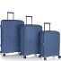 AirLite 4 wielen Kofferset 3-delig met uitbreidingsplooi variant blue