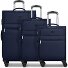  Valencia Soft 4 wielen Kofferset 3-delig met uitbreidingsplooi variant navy