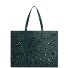  Leiian Shopper Tas Leer 46 cm variant green