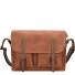 Good Old Friends Bro Messenger Leer 39 cm Laptopcompartiment variant hazelnut Good Old Friends Bro Messenger Leer 39 cm Laptopcompartiment variant hazelnut