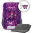  Kid Shine kinderrugzak set 3st. variant butterfly night ina