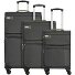  Travel Line 6704 4 wielen Kofferset 3-delig variant grau
