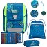 Genius Schooltas set 4-delig variant Deep Sea Genius Schooltas set 4-delig variant Deep Sea