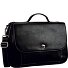  Nizza Koffer Leer 39 cm Laptop compartiment variant schwarz1