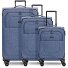 Essentials 12 THREE SET 4 wielen Kofferset 3-delig met uitbreidingsplooi variant blue 2 Essentials 12 THREE SET 4 wielen Kofferset 3-delig met uitbreidingsplooi variant blue 2