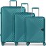  Gotthard Edition 4 wielen Kofferset 3-delig variant aqua metallic