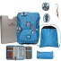  ErgoFlex Superflash Easy Schooltas set variant Blue Ice