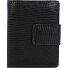 Donna Portemonnee RFID Leer 9 cm variant black