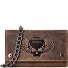  Biker Portemonnee RFID-bescherming Leer 17 cm variant brown