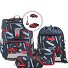  Space Schooltas set 5-delig variant Sports Car Mick