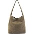  The Beaded One Schoudertas Leder 32 cm variant greyish khaki