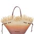  Pagoda Shopper Tas 27 cm variant fucsia-arancione-naturale