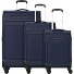  Travel Line 9504 4 wielen Kofferset 3-delig met uitbreidingsplooi variant navy