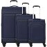 Travel Line 9504 4 wielen Kofferset 3-delig met uitbreidingsplooi variant navy Travel Line 9504 4 wielen Kofferset 3-delig met uitbreidingsplooi variant navy