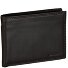  Duo portemonnee leer 12,5 cm variant brown