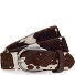  Riem Leer variant dunkelbraun-offwhite | 90 cm