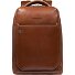  Blue Square Dagrugzak RFID-bescherming Leer 39 cm Laptop compartiment variant brown