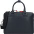  Novara aktetas leder 38 cm Laptopvak variant dunkelblau