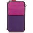 Lederen portefeuille 11 cm variant sangria multi Lederen portefeuille 11 cm variant sangria multi