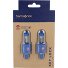 Global Travel Accessories TSA Bagageslot Set van 2 cm variant midnight blue Global Travel Accessories TSA Bagageslot Set van 2 cm variant midnight blue