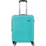 Future Plus 4 wielen Cabinewagen 55 cm met uitbreidingsplooi variant turquesa Future Plus 4 wielen Cabinewagen 55 cm met uitbreidingsplooi variant turquesa