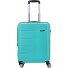  Future Plus 4 wielen Cabinewagen 55 cm met uitbreidingsplooi variant turquesa