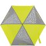  Kinderparaplu 22 cm met reflecterende elementen variant neon yellow