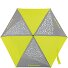  Kinderparaplu 22 cm met reflecterende elementen variant neon yellow