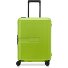  x United Colors of Benetton Color Block Hardside 4-wiel cabine trolley 55 cm variant lime