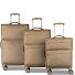  Kyoto 4 wielen Kofferset 3-delig met uitbreidingsplooi variant beige