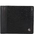  Donna Portemonnee RFID-bescherming Leder 11 cm variant black