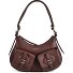  Mavery Schoudertas Leder 29 cm variant berry