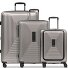  Essentials 14 4 wielen Kofferset 3-delig met uitbreidingsplooi variant coffee grey metallic