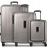  Essentials 14 4 wielen Kofferset 3-delig met uitbreidingsplooi variant coffee grey metallic