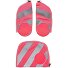 Accessoires Fluo veiligheidsset 3st. met reflectorstrepen variant pink Accessoires Fluo veiligheidsset 3st. met reflectorstrepen variant pink