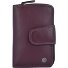  Sponsachtig portefeuille leer 8,5 cm variant bordeaux