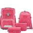  Basis Schooltas set 4-delig variant Pink Bubbles