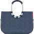 Loopshopper L Shopper Tas 46 cm variant herringbone dark blue  Loopshopper L Shopper Tas 46 cm variant herringbone dark blue
