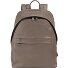  New York Dagrugzak Leer 41 cm Laptop compartiment variant taupe